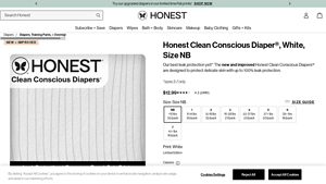 Honest - Clean Conscious Diaper®
