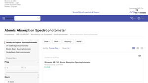Hospital Store - Atomic Absorption Spectrophotometer