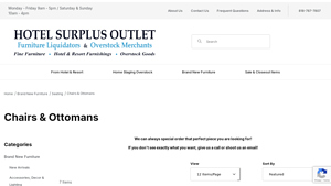 Hotel Surplus - Armless Task Chair