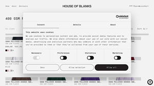 House of Blanks - Premium 400 GSM Hoodies & Crewnecks