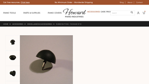 Howard Piano Industries - Rubber Buttons Package
