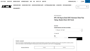 HPS - 120 Degree Aluminum Elbow Pipe
