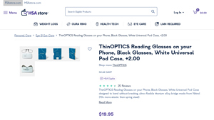 ThinOPTICS - Reading Glasses +2.00
