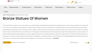 HTdeco - Bronze Sculptures of Women