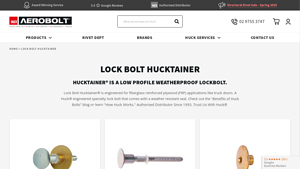 Huckaerobolt - Hucktainer Lock Bolt