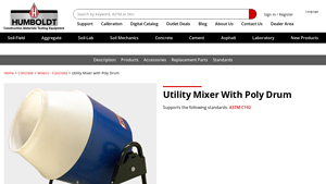 Humboldt MFG - 1/2hp Quiet Mixer