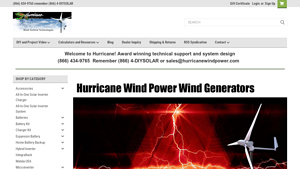 Hurricane Wind Power - Wind Generators & Solar Panels