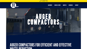 Hwest Equipment - Auger Compactors
