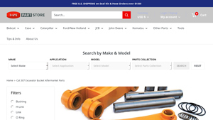 Caterpillar - Excavator Bucket Links, Pins & Bushings