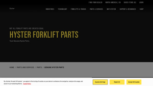 Hyster - Genuine Forklift Parts