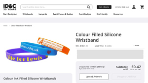 IDC Band - Silicone Ink Filled