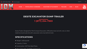DeSite - Excavator Dump Trailer (EDT-2)
