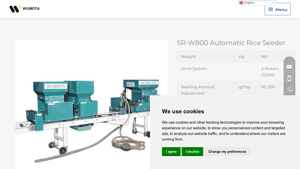 iHarvester - SR-W800 Automatic Rice Seeder