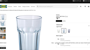 IKEA - POKAL Glass