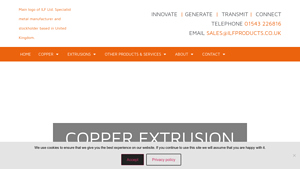 ILF Products - Copper Extrusion Services