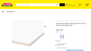 ImeCa - Laminated White Plywood