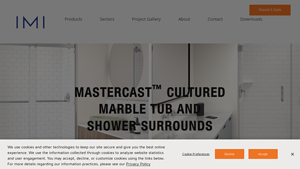 MasterCast™ - Cultured Marble Tub and Shower Surrounds