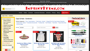Imprint Items - Caps & Hats