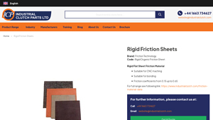 Friction Technology - Rigid Friction Sheets
