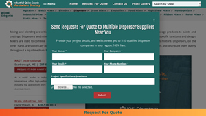 Industrial Mixers - Dispersers