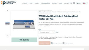 TMI - Büchel Coefficient Friction/Peel Tester 32-76e