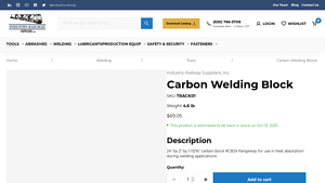Industry Railway - Carbon Welding Block
