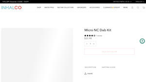 Inhalco - Micro NC Nectar Collector Dab Kit
