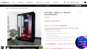 Insignia - KYS1450 Infrared Sauna & Steam Shower