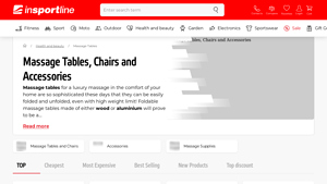 inSPORTline - Massage Tables and Accessories