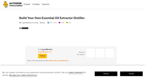 Instructables - Essential Oil Extractor Distiller