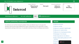 Intercol - Fire-Resistant Adhesives