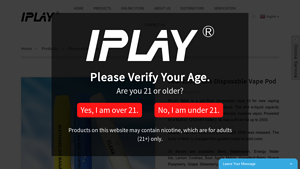 IPLAY - MAX Disposable Vape Pod