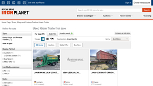 IronPlanet - Grain Trailers for Sale