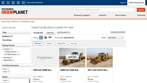 Cat - Backhoe Loaders for Sale