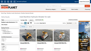 Hydraulic Breaker - Backhoe for Sale
