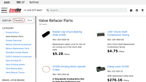 Irontite - Valve Refacer Parts