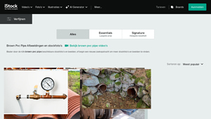 iStock - Brown PVC Pipe Images
