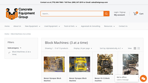 Besser & Columbia - Block Machines