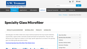 IWTremont - Specialty Glass Microfiber