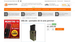 APJ - Portable All in One Jammer