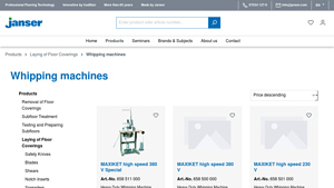 Janser - MAXIKET High Speed Whipping Machine