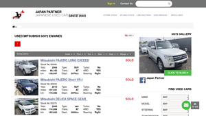 Japan Partner - 6G72 Engine & Used Cars