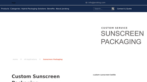 Jarsking - Custom Sunscreen Packaging Solutions