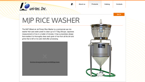 JC Unitec - MJP Rice Washer
