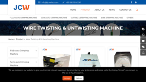JCWelec - Wire Twisting & Untwisting Machines