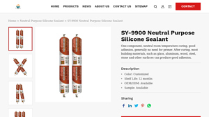 Jiaobao Group - SY-9900 Neutral Purpose Silicone Sealant