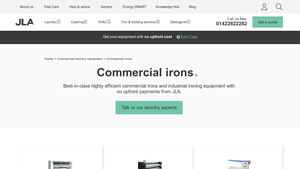 JLA - Commercial Irons & Dryer Ironers
