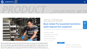 JNBantech - Black Soldier Fly Waste Disposal System
