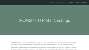 IRONSMITH - Architectural Metal Castings
