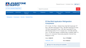 Embraco - R134a Multi Application Refrigeration Compressor